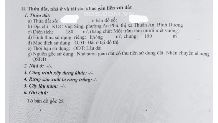 Bán nhà KDC Vietsing Bình Dương, nhà đẹp, 7,8 tỷ, thương lượng